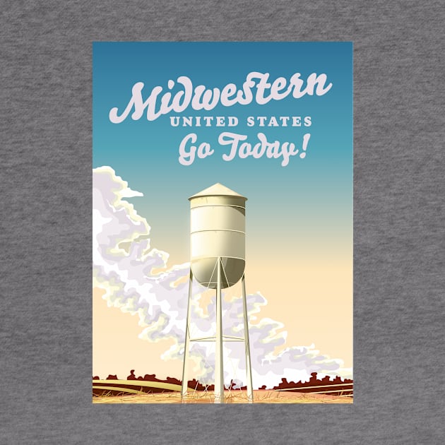 Midwestern United States Travel poster by nickemporium1